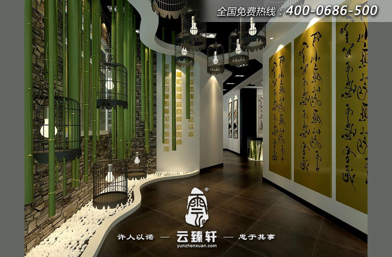 新中式茶楼设计图片